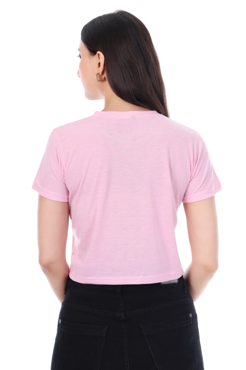 I AM THE BEST GIRLS  CROP TOP